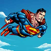 Срисовки супермен - распечатать, скачать бесплатно