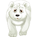 Срисовки белый медведь - распечатать, скачать бесплатно
