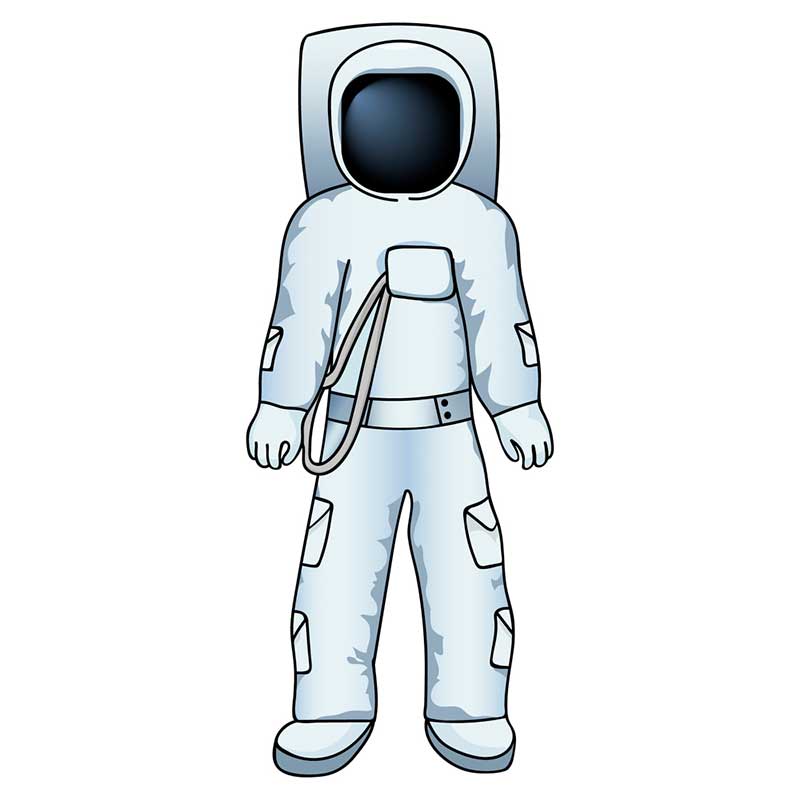 костюм космонавта - распечатать, скачать бесплатно