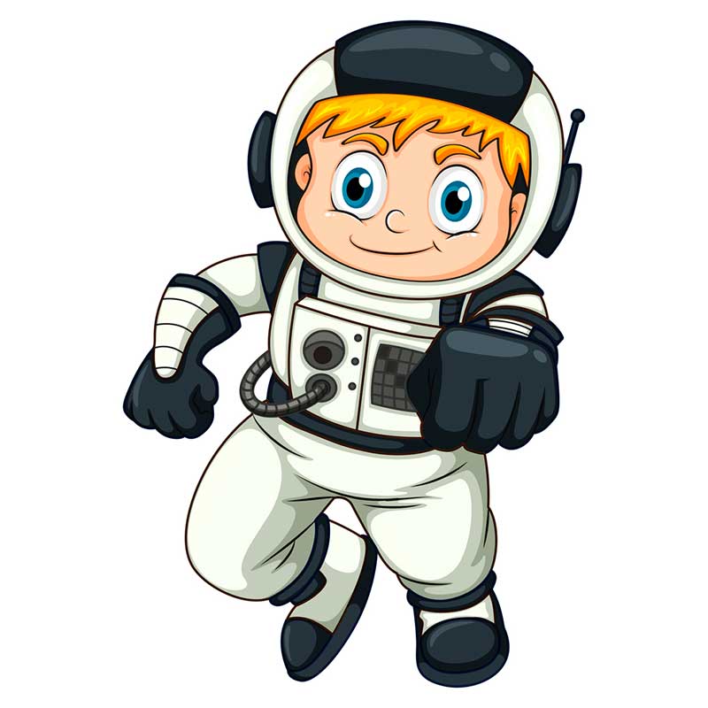 мальчик космонавт - распечатать, скачать бесплатно