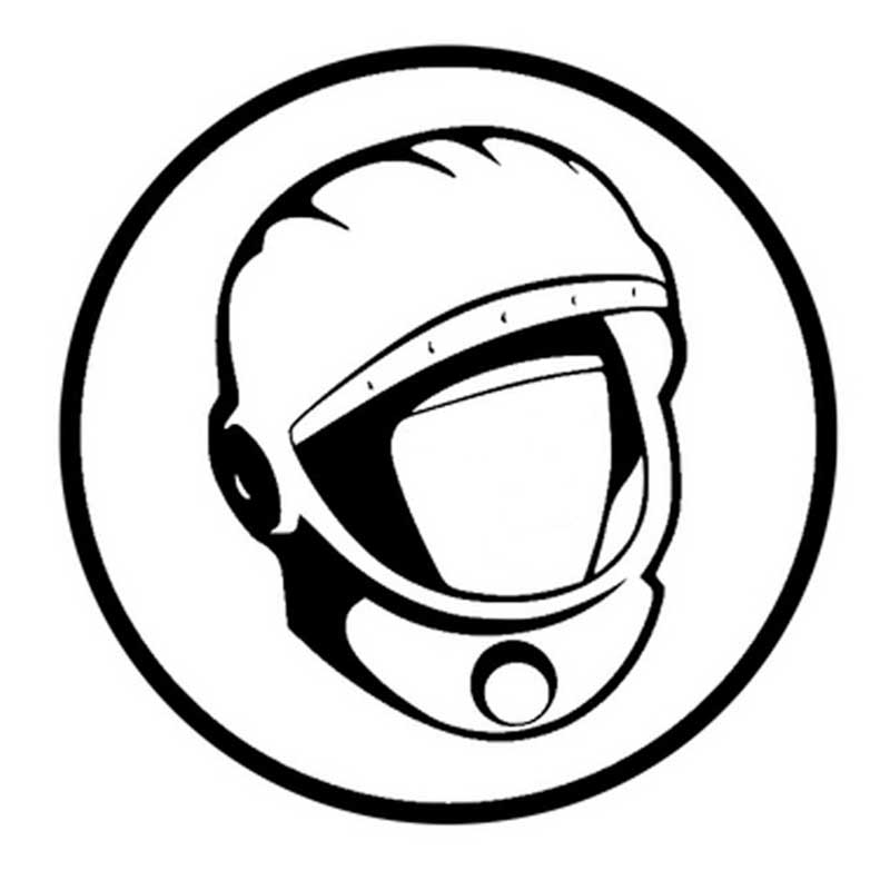 шлем космонавта без лица - распечатать, скачать бесплатно