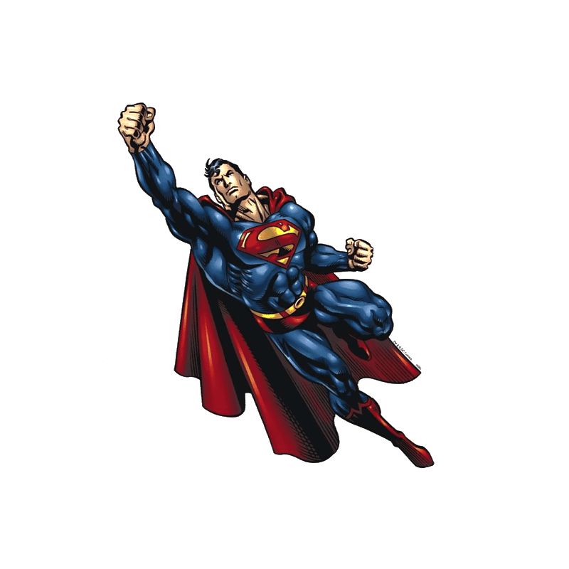 супермен летит на помощь - распечатать, скачать бесплатно