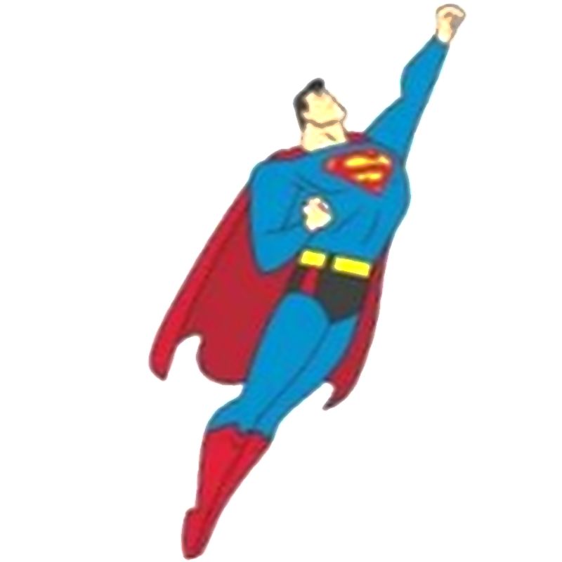 супермен летит по делам - распечатать, скачать бесплатно