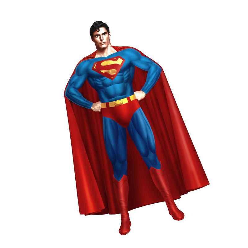 супермен супер сильный герой - распечатать, скачать бесплатно