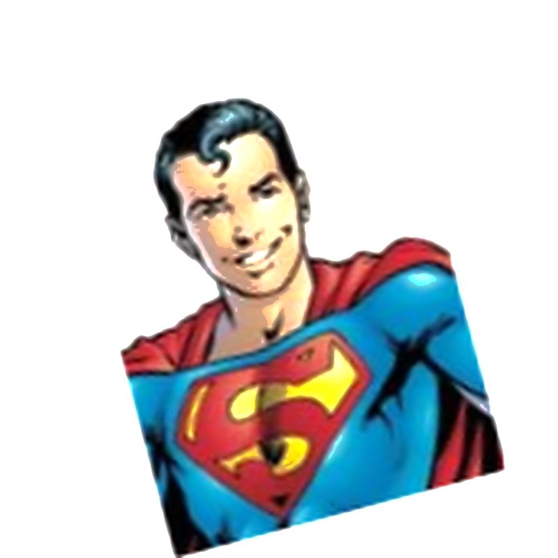 улбыка супермена - распечатать, скачать бесплатно